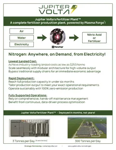 Jupiter Volta Fertilizer Plant Flyer Cover Thumbnail